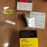 Jabra BOOST ホワイト/シルバー ワイヤレス Bluetooth イヤホン ヘッドセット (モノラル)