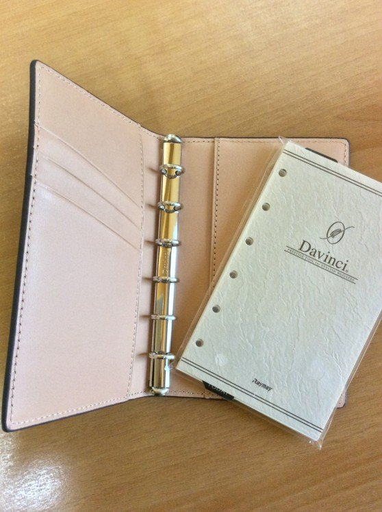 ダヴィンチアースレザー ポケットサイズのセットリフィル